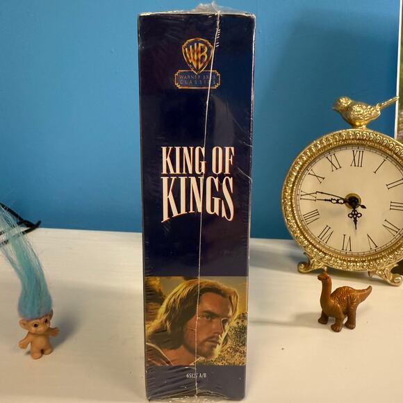 King of Kings 1961 VHS Sealed Two-Tape Warner Bros Classics - Picture 2 of 4